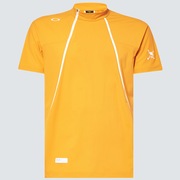 Skull Synchronism Mock Shirt 2.0 - Amber Yellow