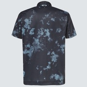 Skull Bleach Graphic Shirt - Black Print