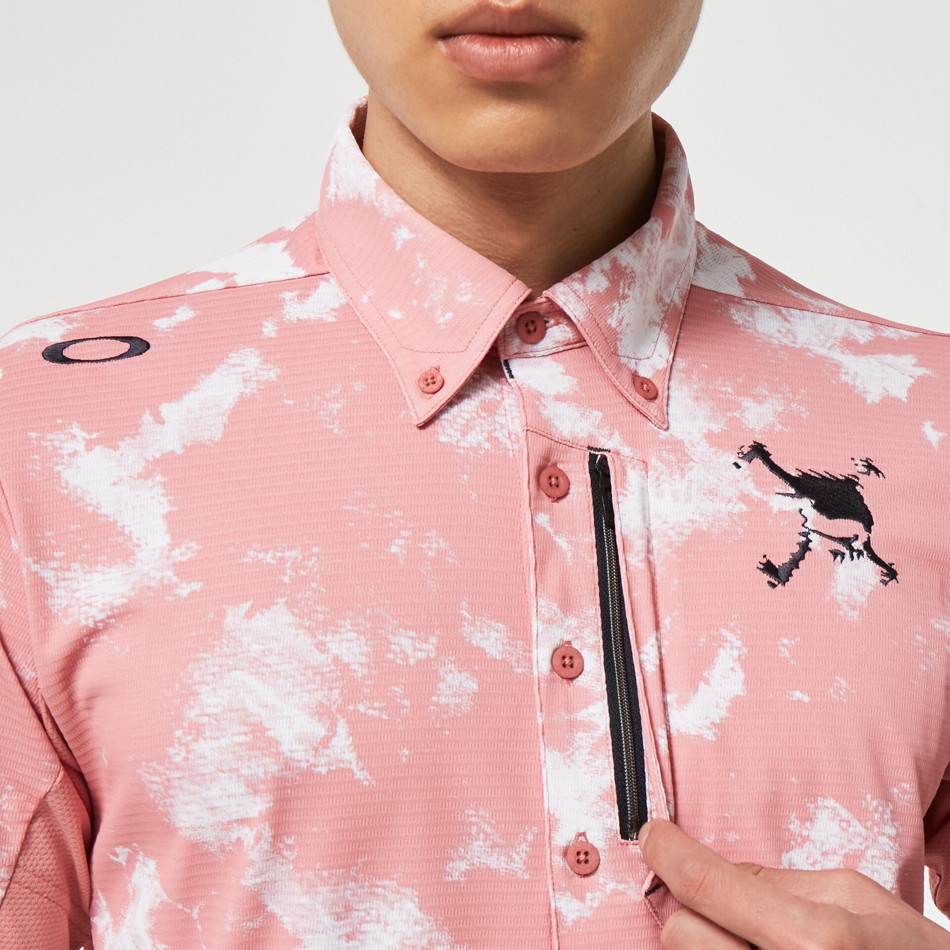 diesel pink flamingo shirt
