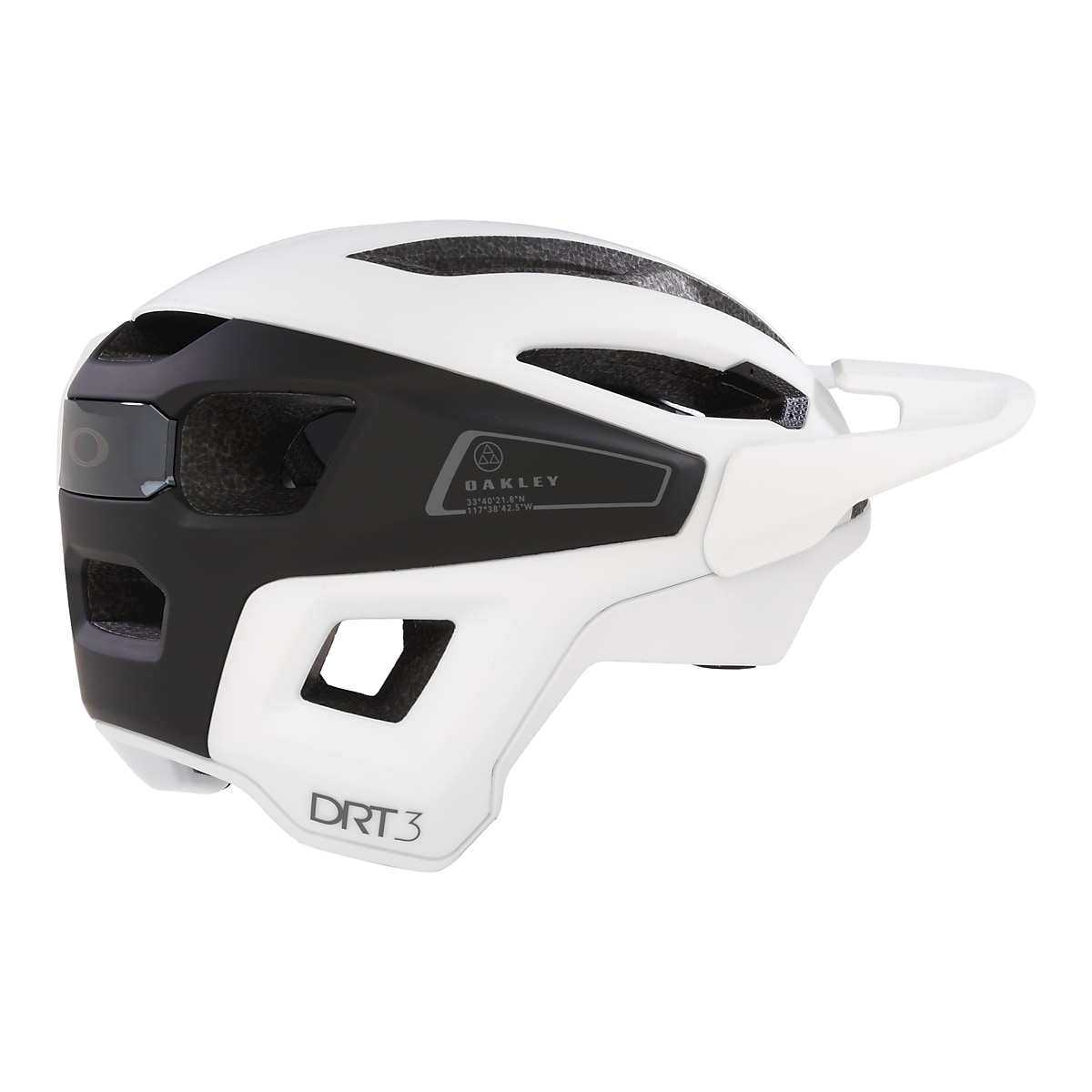 Oakley Casco Mtb Drt3 Matte Bianco Satin Nero Uomo - Acquista