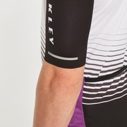 Sublimated Icon Jersey 2.0 - White/Purple Stripes