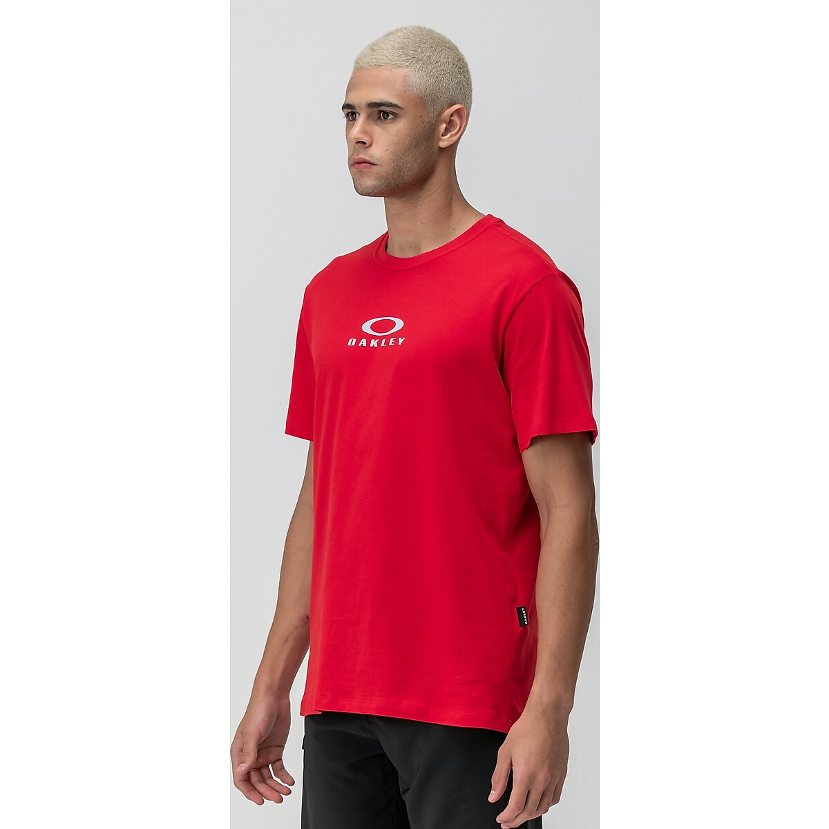 Camiseta Oakley Mod Bark New Tee Vermelha - Back Wash