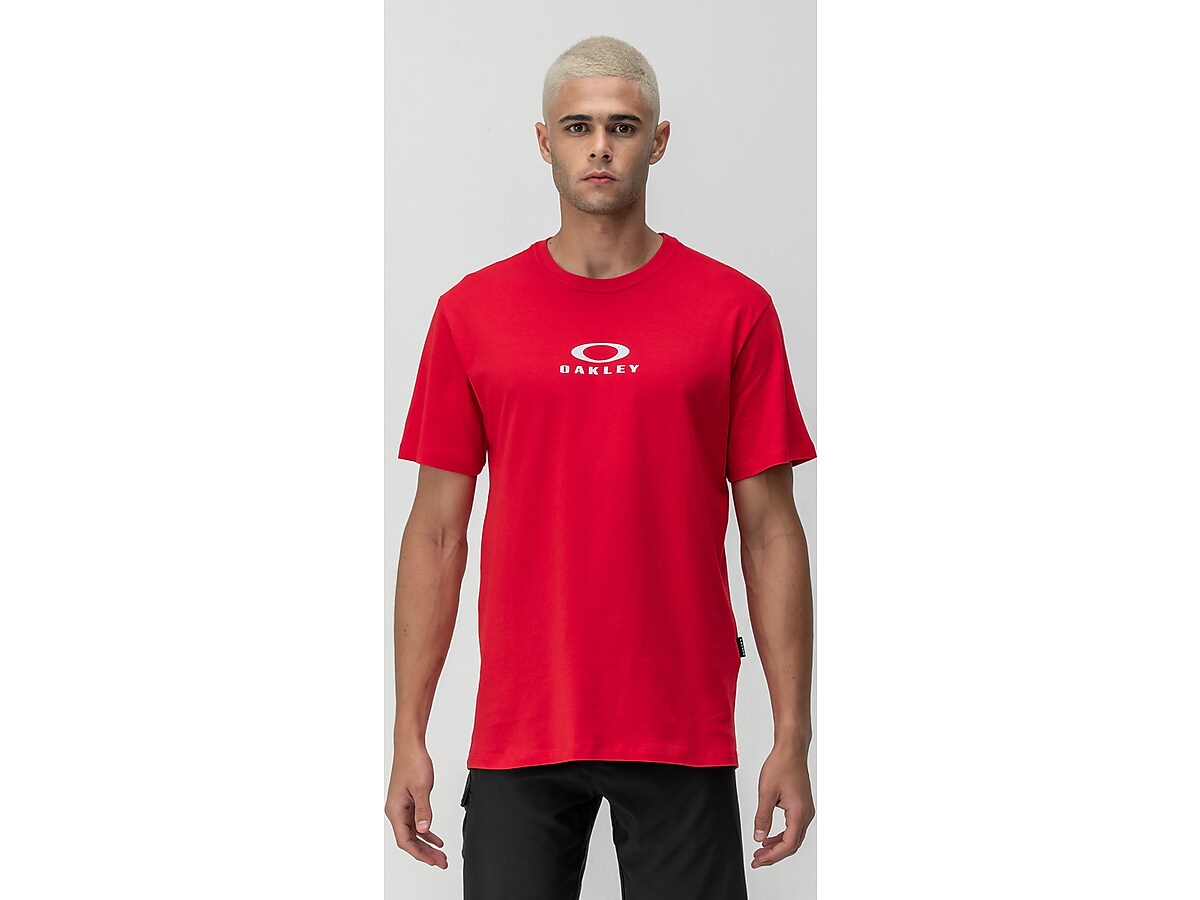 Camiseta Oakley Bark New Tee - Vermelho