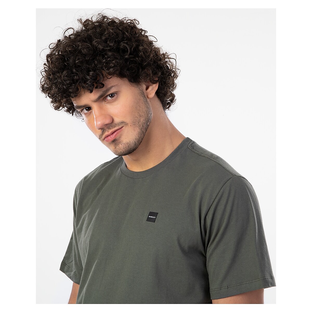 Camiseta Oakley Patch Tee Masculino - 457294br-02e