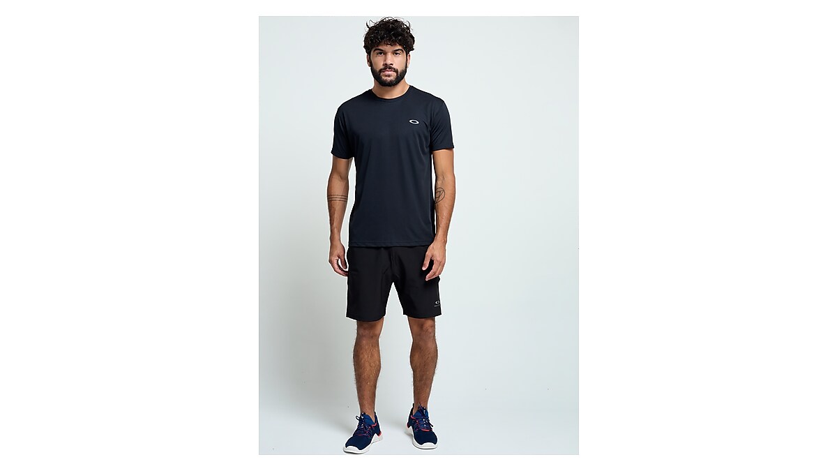 Oakley Camiseta Masc Mod Daily Sport Tee III - Blackout