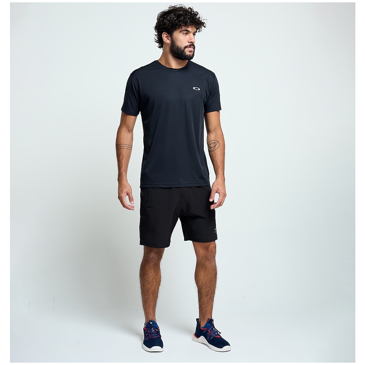 Oakley Camiseta Masc Mod Daily Sport Tee III - Blackout