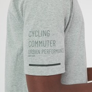 Camiseta Masc Mod Cycling Commuter Oversized Box Tee - White