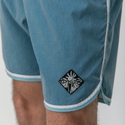 Bermuda Para Água Masc Mod Linear Threads Boardshorts - Legion Blue