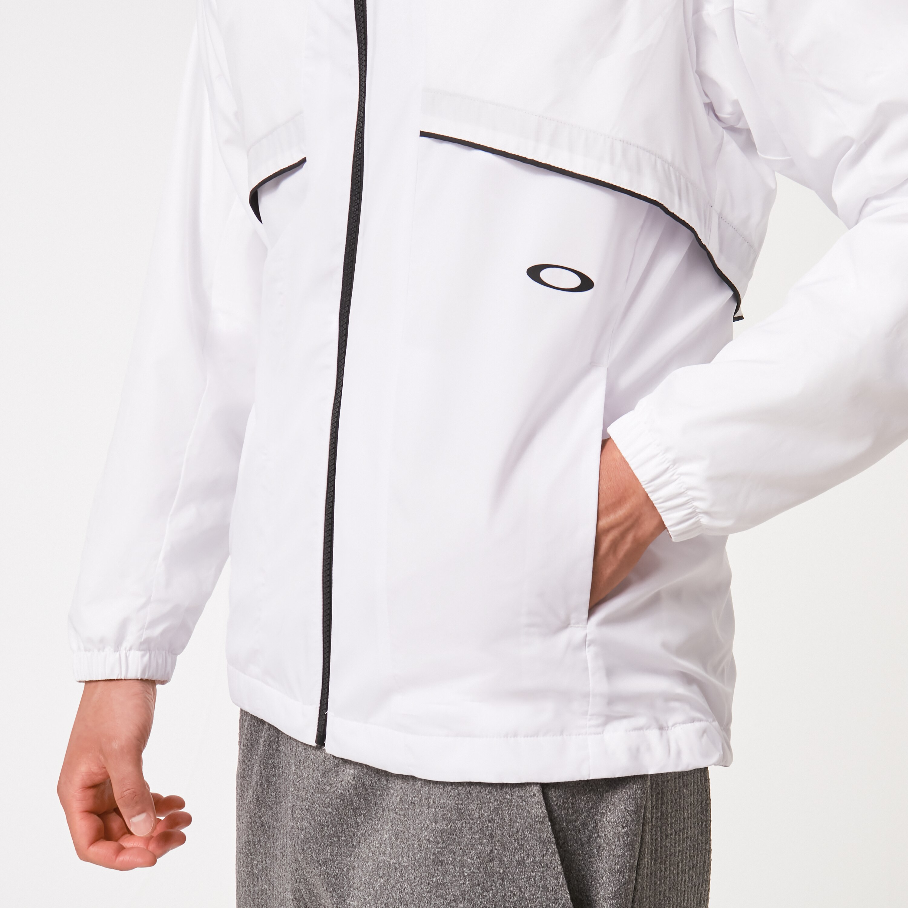 Oakley Enhance Wind Warm Jacket 12.7 - White | Oakley® 日本