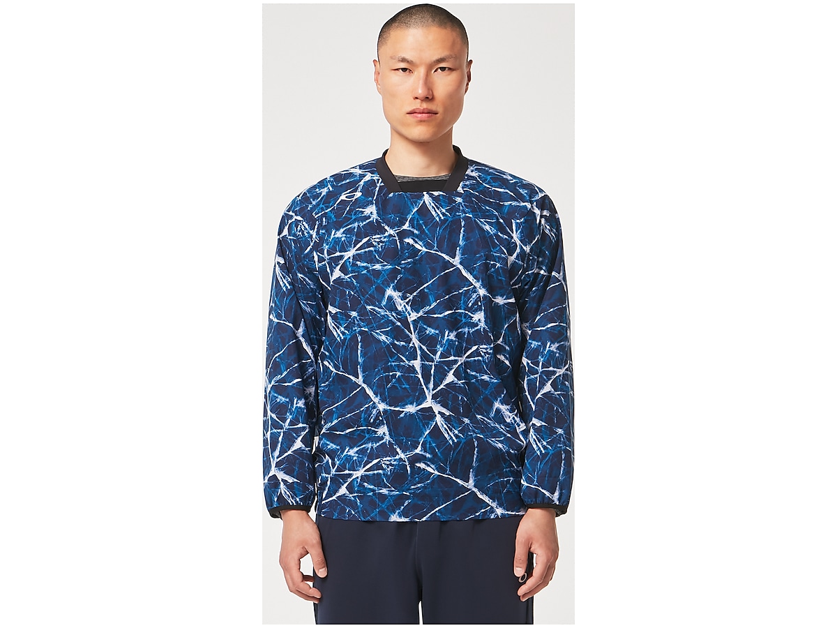 Oakley Striking Wind Ls Pullover 2.0 - Blue Storm Print | Oakley JP Store