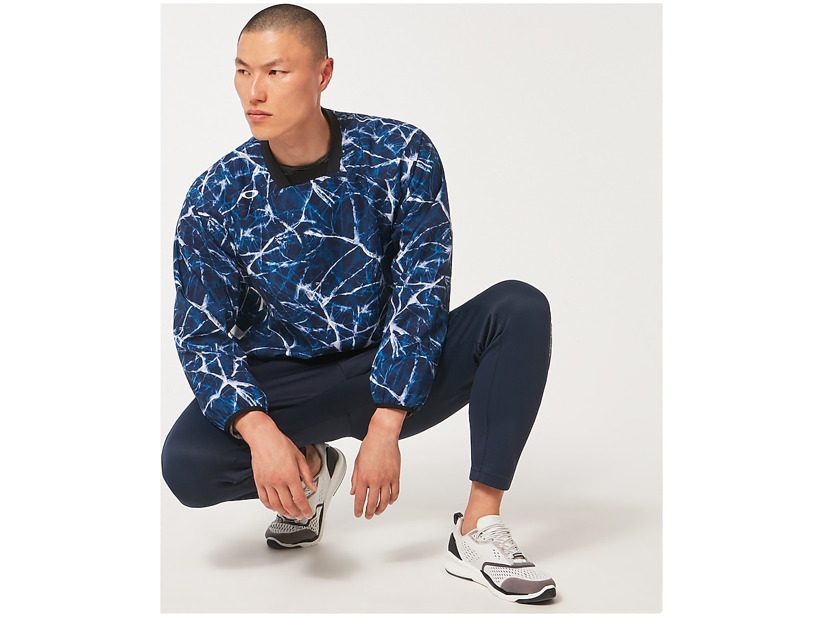 Oakley Striking Wind Ls Pullover 2.0 - Blue Storm Print | Oakley JP Store