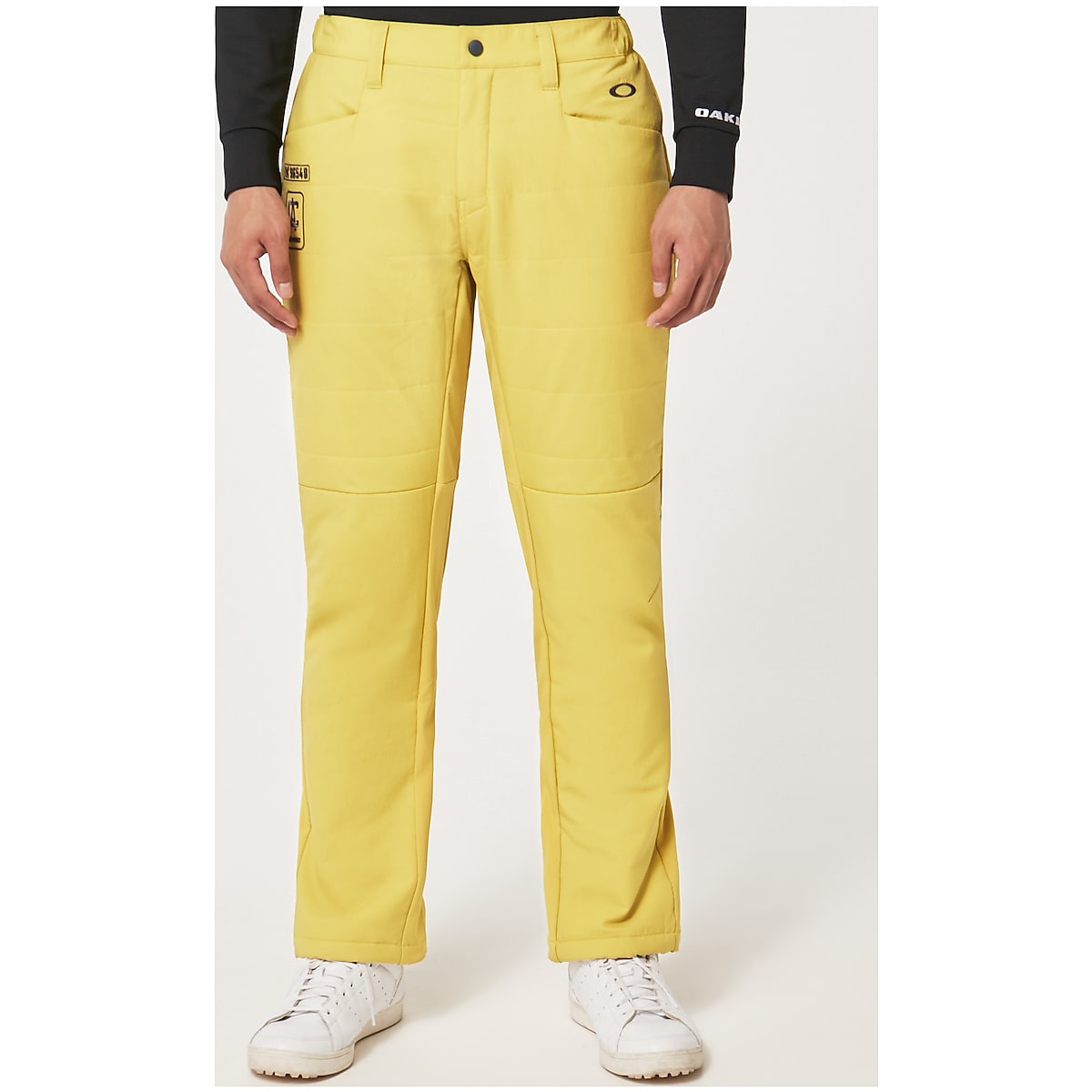 OAKLEY yellow golf pants - デニム/ジーンズ
