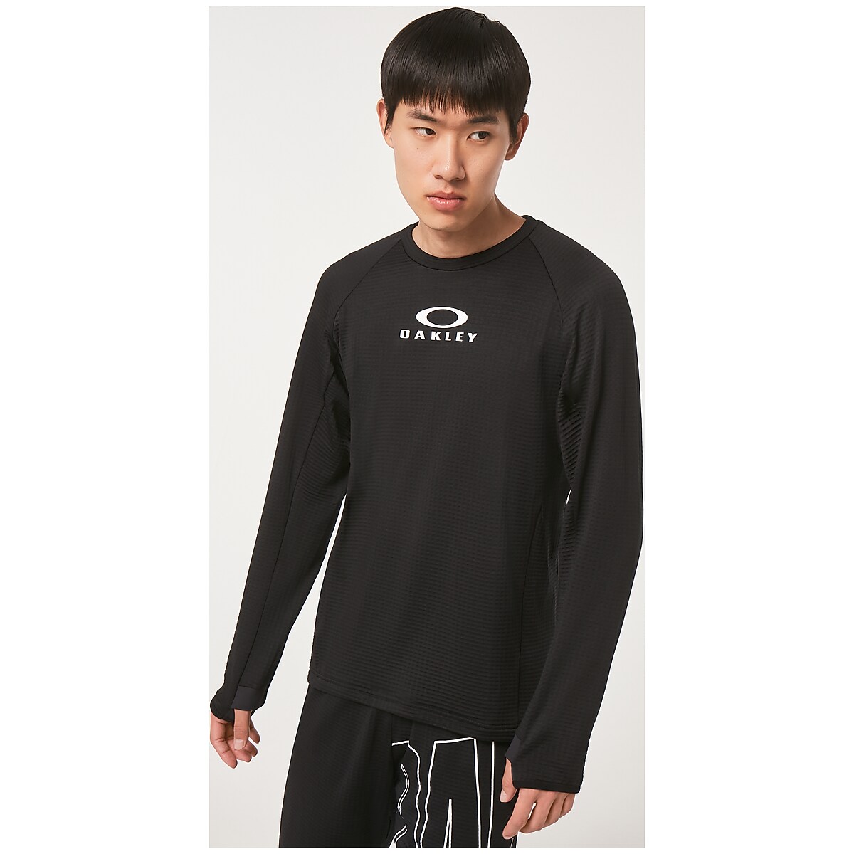 オークリー OAKLEY 2.7 CREW ENHANCE FOA404171 GRID LS トレーニングウエア ロングTシャツ 訳あり  ENHANCE