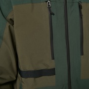 Tc Earth  Shell Jacket - New Dk Brush/Hunter Green