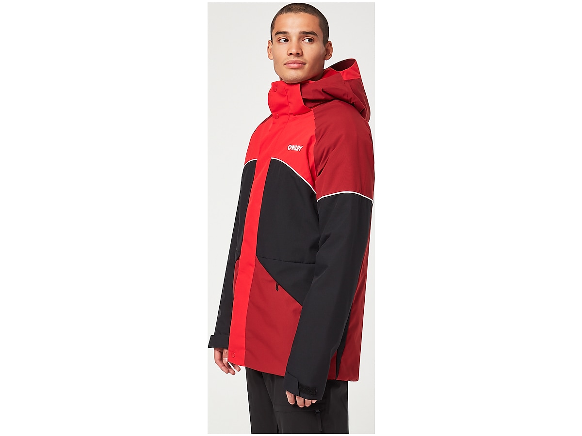 Oakley Tnp Rotation Rc Insulated Jacket - Red/Black Color Block