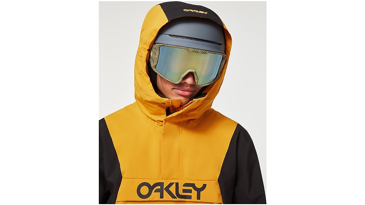 Oakley Tnp Tbt Insulated Anorak - Amber Yellow/Blackout | Oakley® US