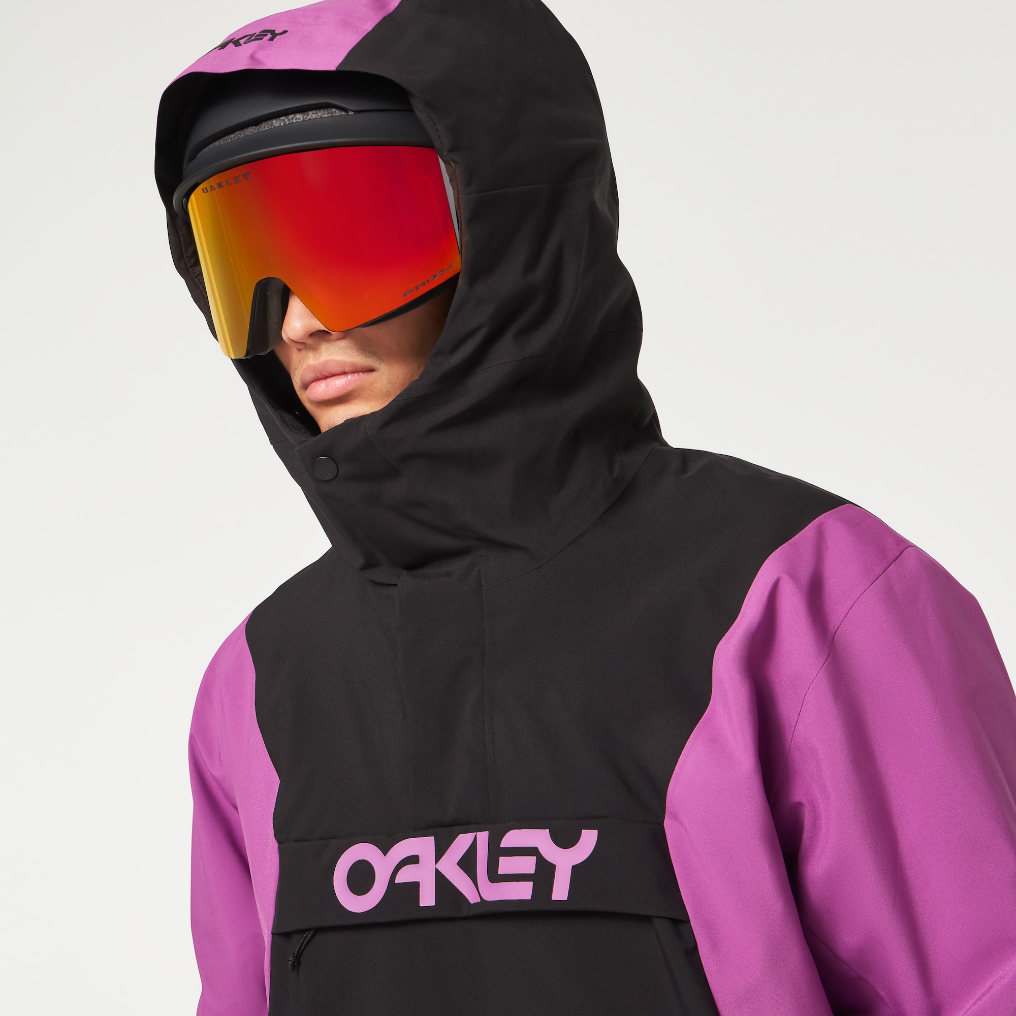 Oakley Tnp Tbt Insulated Anorak Blackout/Ultra Purple Oakley DE