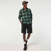 Cabin Plaid Flannel - Green Check