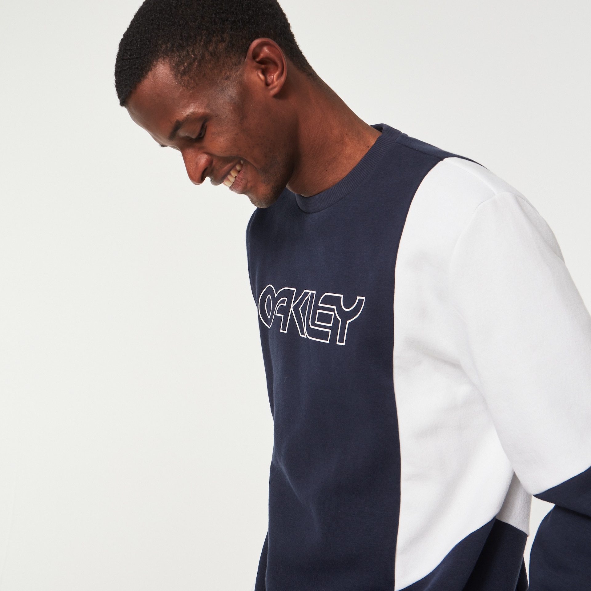 Oakley Throwback Crew Rc Sweatshirt - Fathom - FOA403677-6AC | Oakley ...