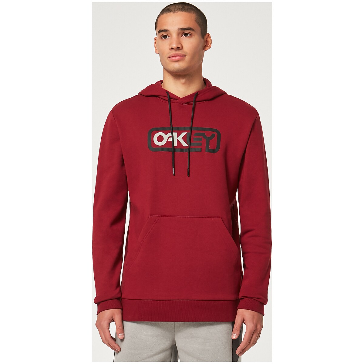 Oakley Locked In B1B Po Hoodie - Iron Red | Oakley® US