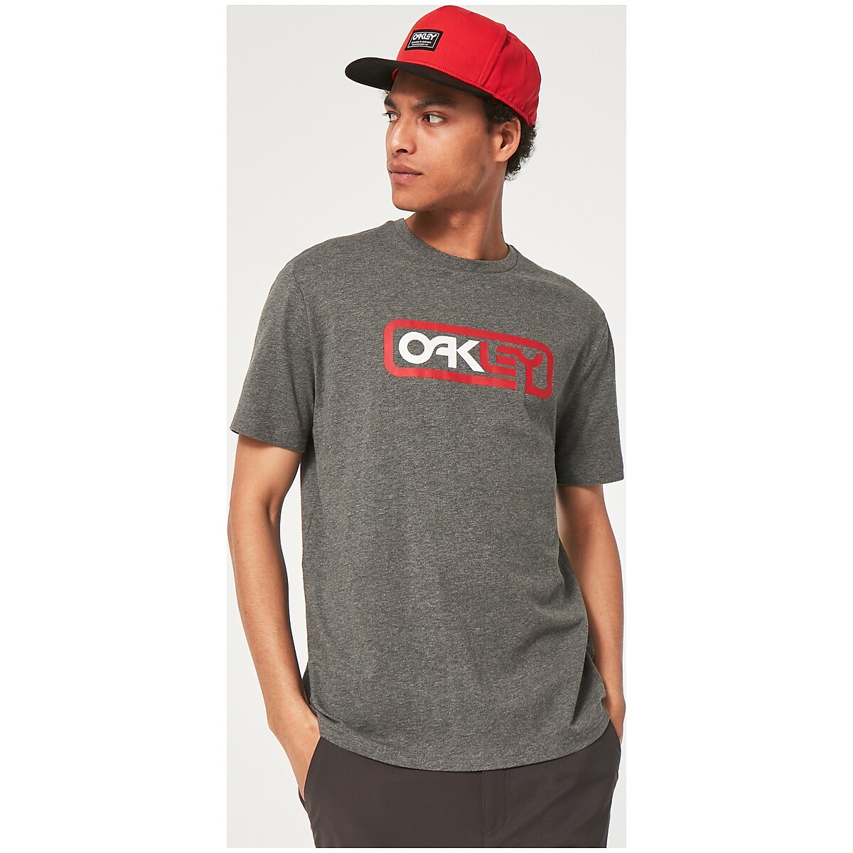 Oakley Locked In B1B Tee - New Athletic Grey | Oakley® US