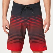 Fade Out 21" Rc Boardshort - Black/Red Stripes