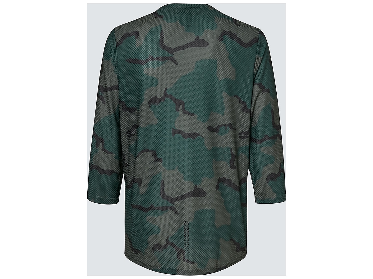 Oakley Ride Free Camo Short Sleeve Jersey Blue