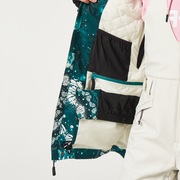 Tc Aurora Rc Insulated Jacket - Green Bandana Pt/White