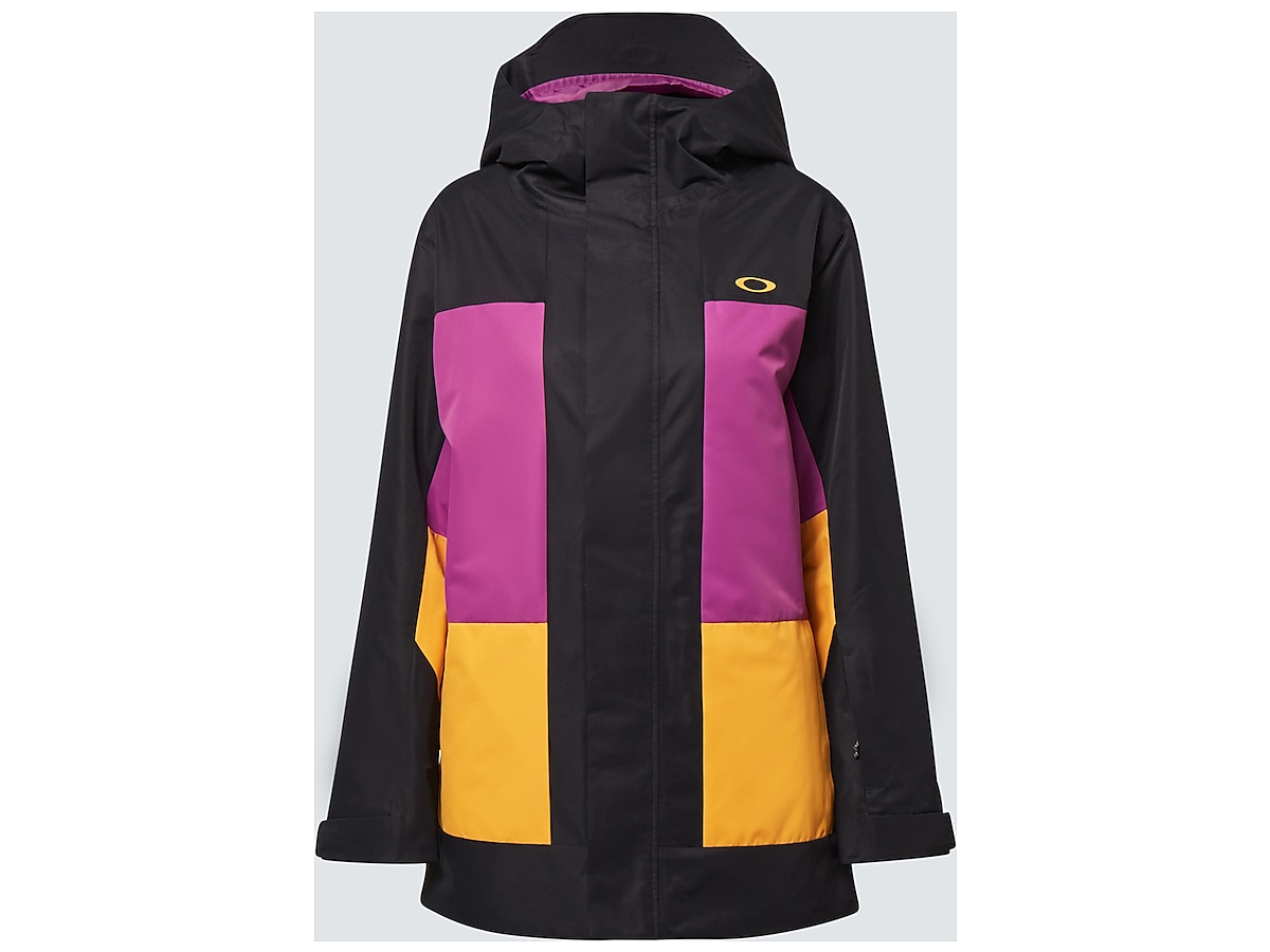 Oakley Beaufort Rc Insulated Jacket - Black/Purple/Amber Yellow