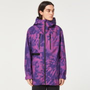 Juno Shell Jacket - Purple Mountain Td Print