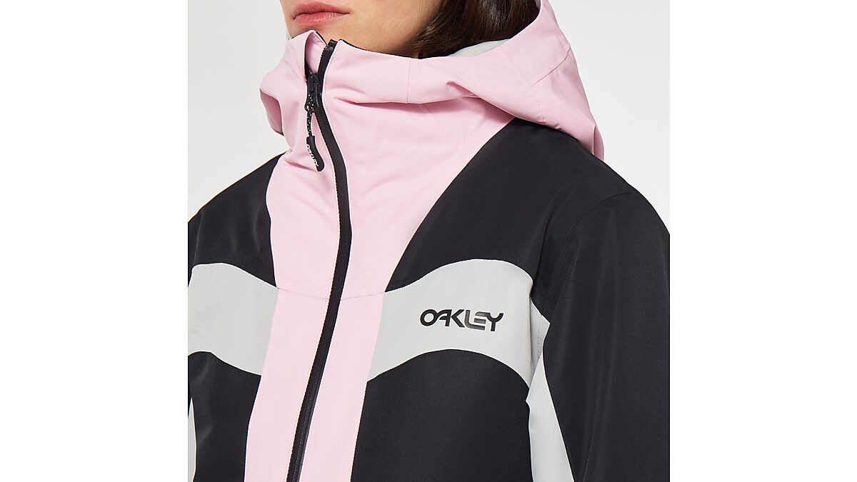 Oakley W Tnp Tbt Rc Insulated Jacket - Black/Lunar Rock/Pink Flw