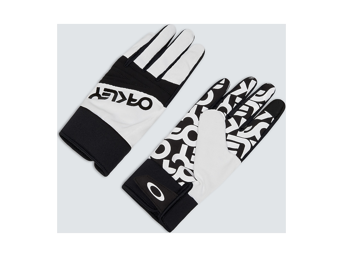 Oakley Factory Pilot Core Glove - White/Black | Oakley US Store