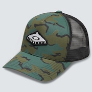 Peak Snapback Hat - B1B Camo Hunter