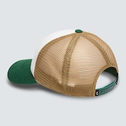Gradient Mountain Hat - White/Hunter Green