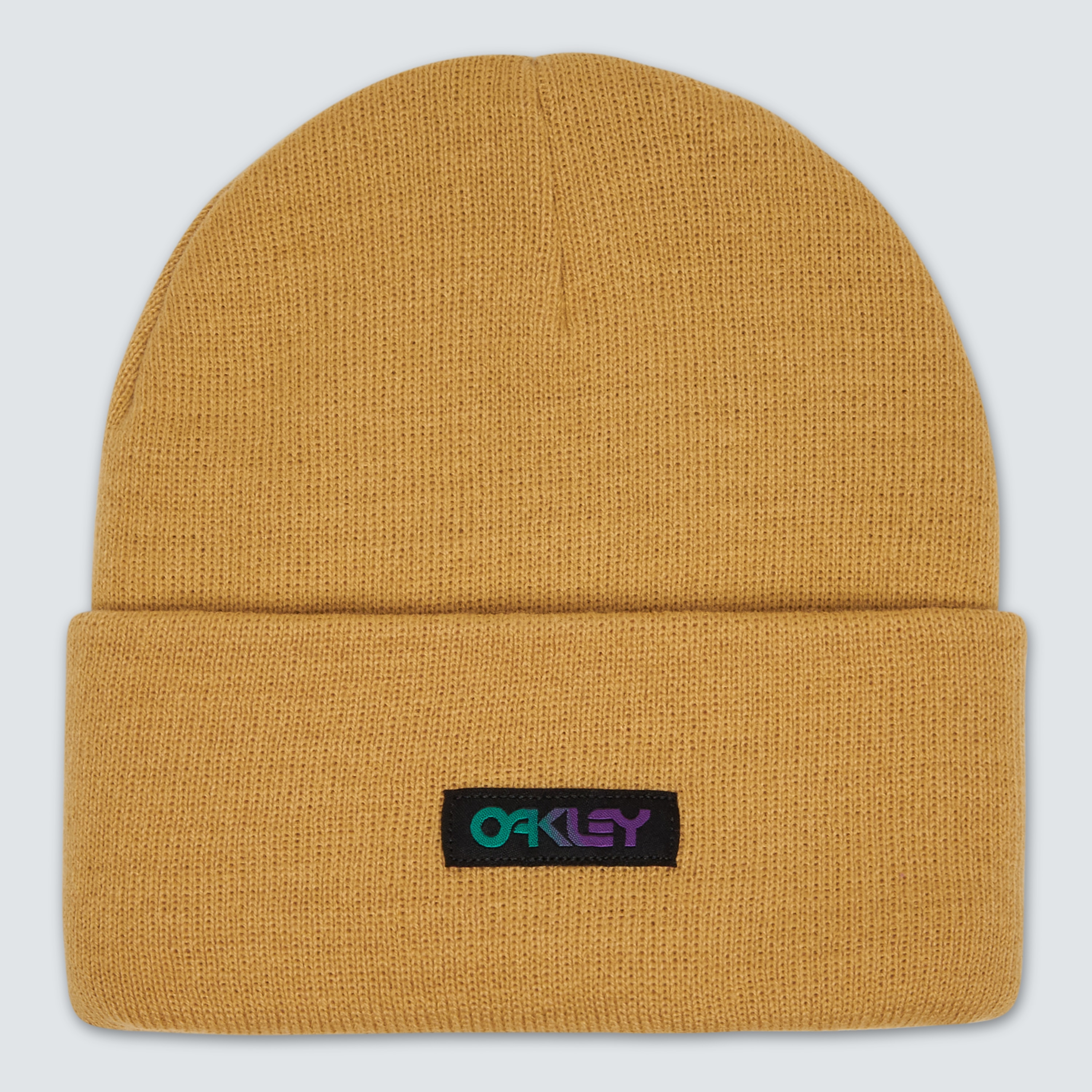 Oakley B1b Gradient Patch Beanie In Gold