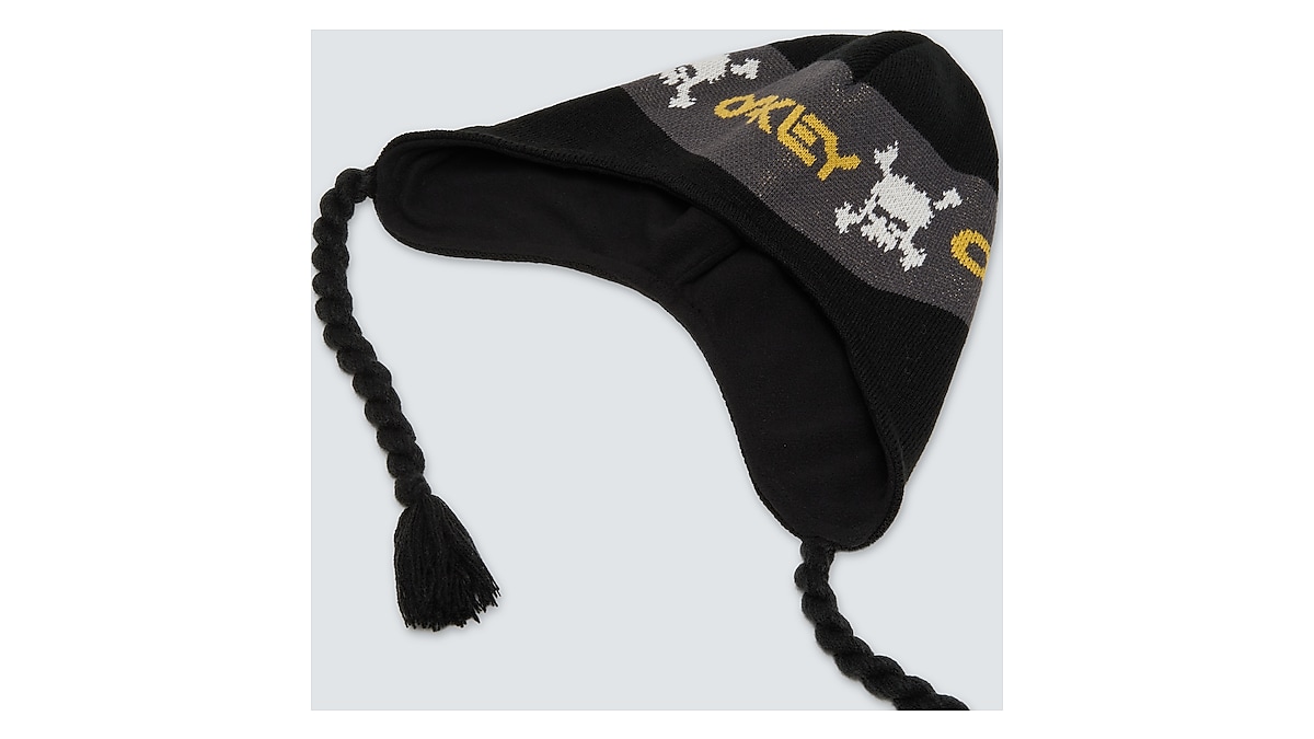 Oakley Tc Skulls Flaps Beanie - Blackout | Oakley® EU