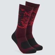 Wanderlust Perf Socks - Red Mountain Tie Dye Pt