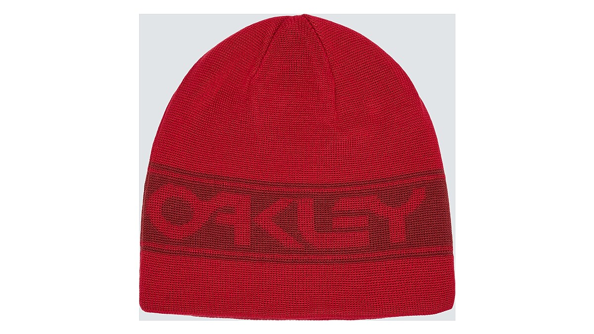 Oakley Tnp Reversible Beanie - Red Line/Iron Red | Oakley® US