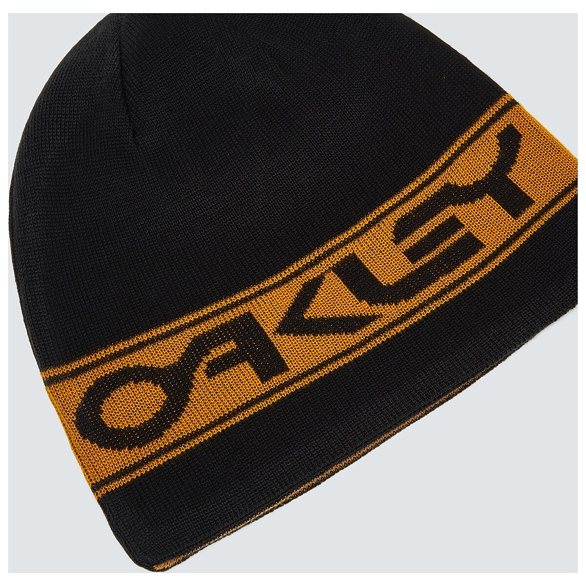 Oakley Tnp Reversible Beanie - Blackout/Amber Yellow