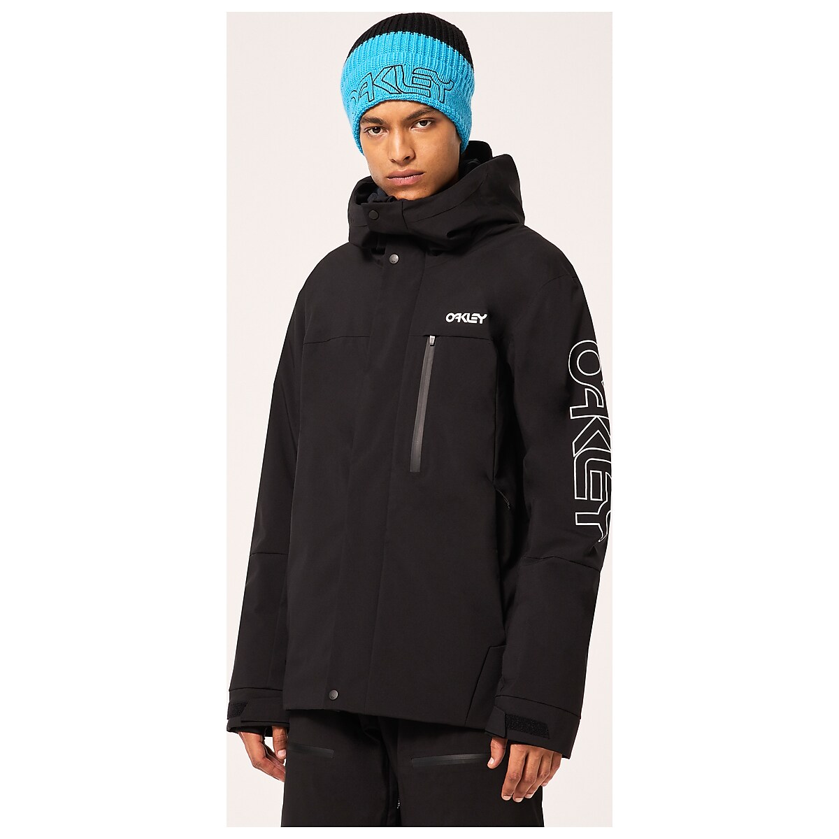 Oakley Tnp Tbt Insulated Jacket - Black/White Logo | Oakley® US