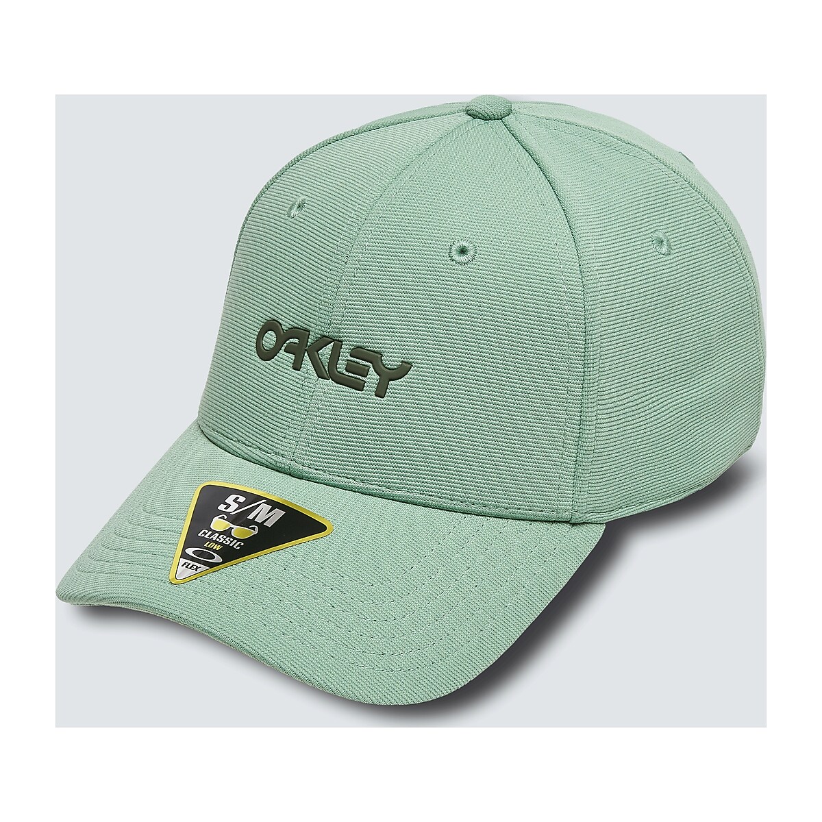 Oakley 6 Panel Stretch Metallic Hat - Blackout | Oakley® EU