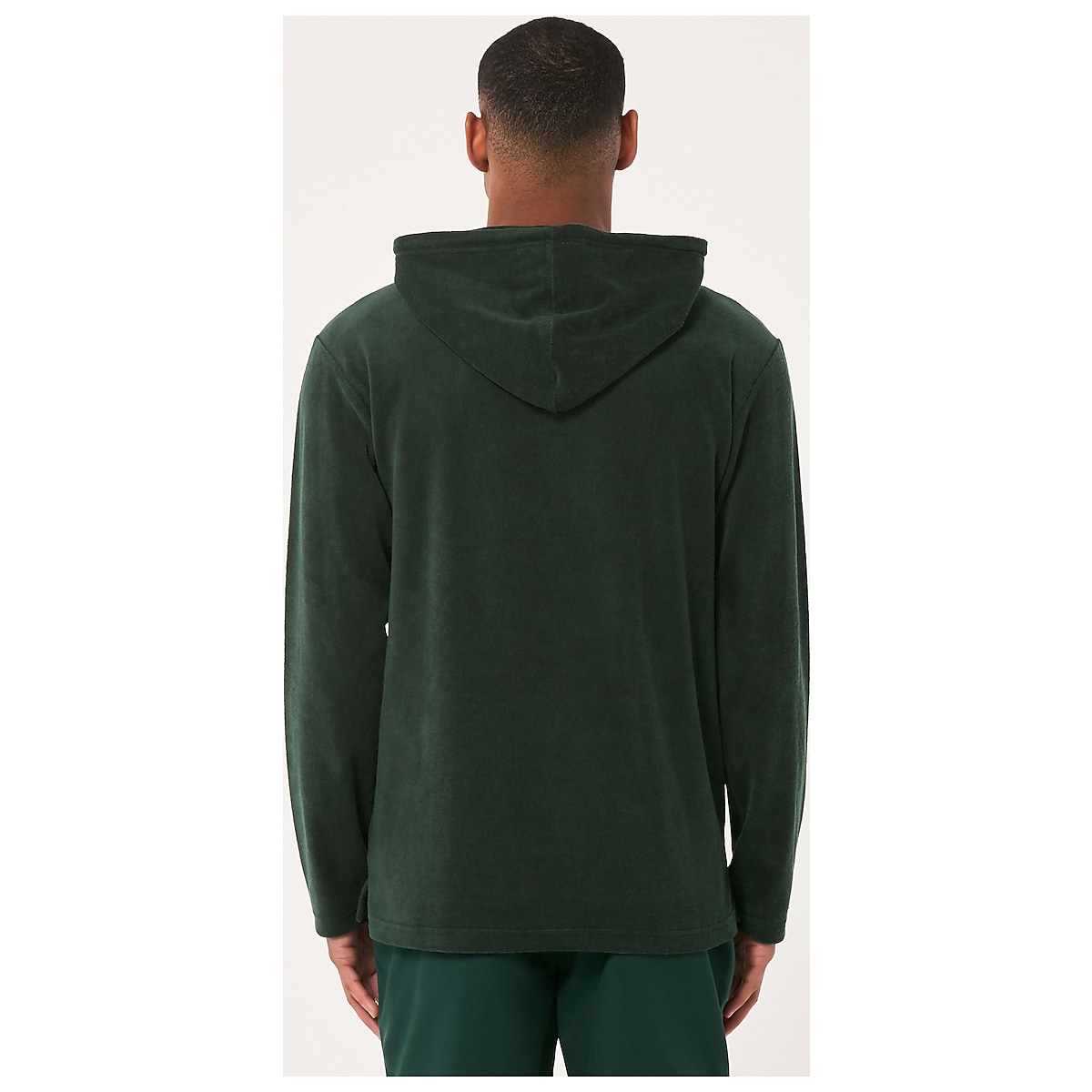 Hunter green zip up on sale hoodie