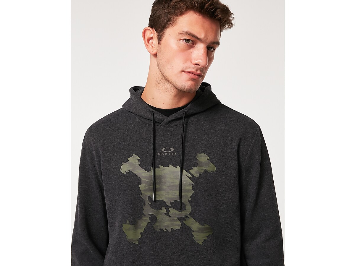 Oakley Camo Skull Pullover Hoodie - Blackout Hthr | Oakley® EU