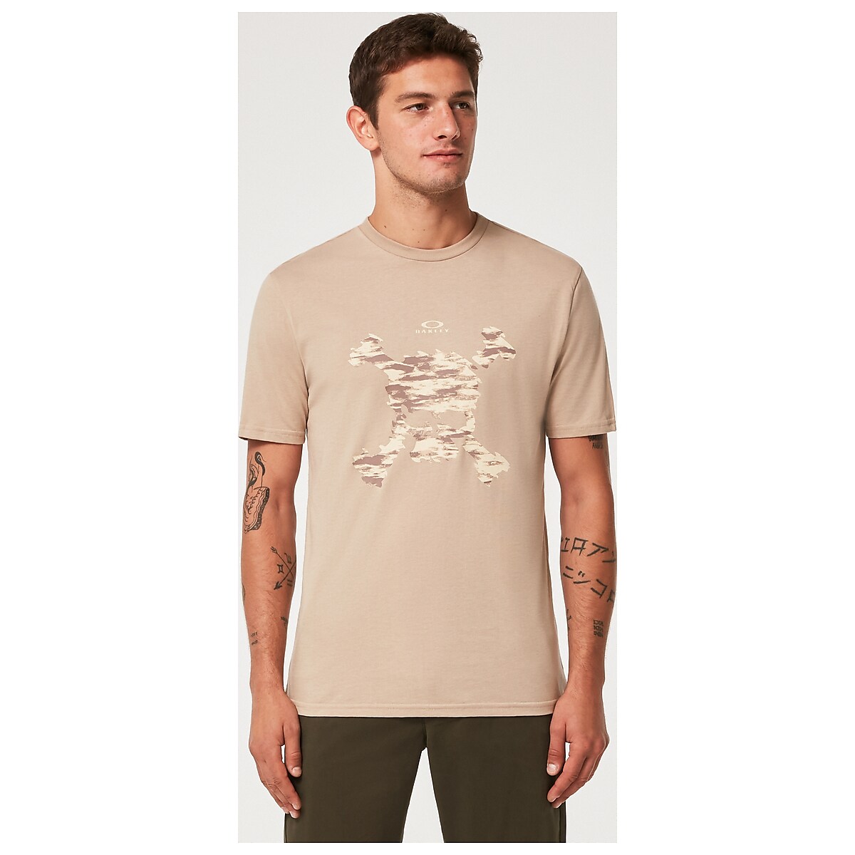 Oakley Oakley Camo Skull Tee - Humus