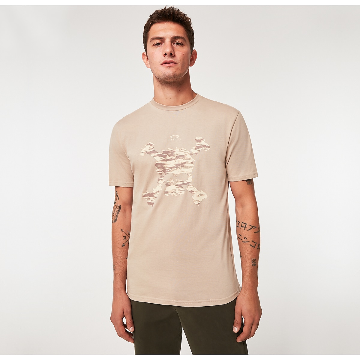 Oakley Oakley Camo Skull Tee - Humus