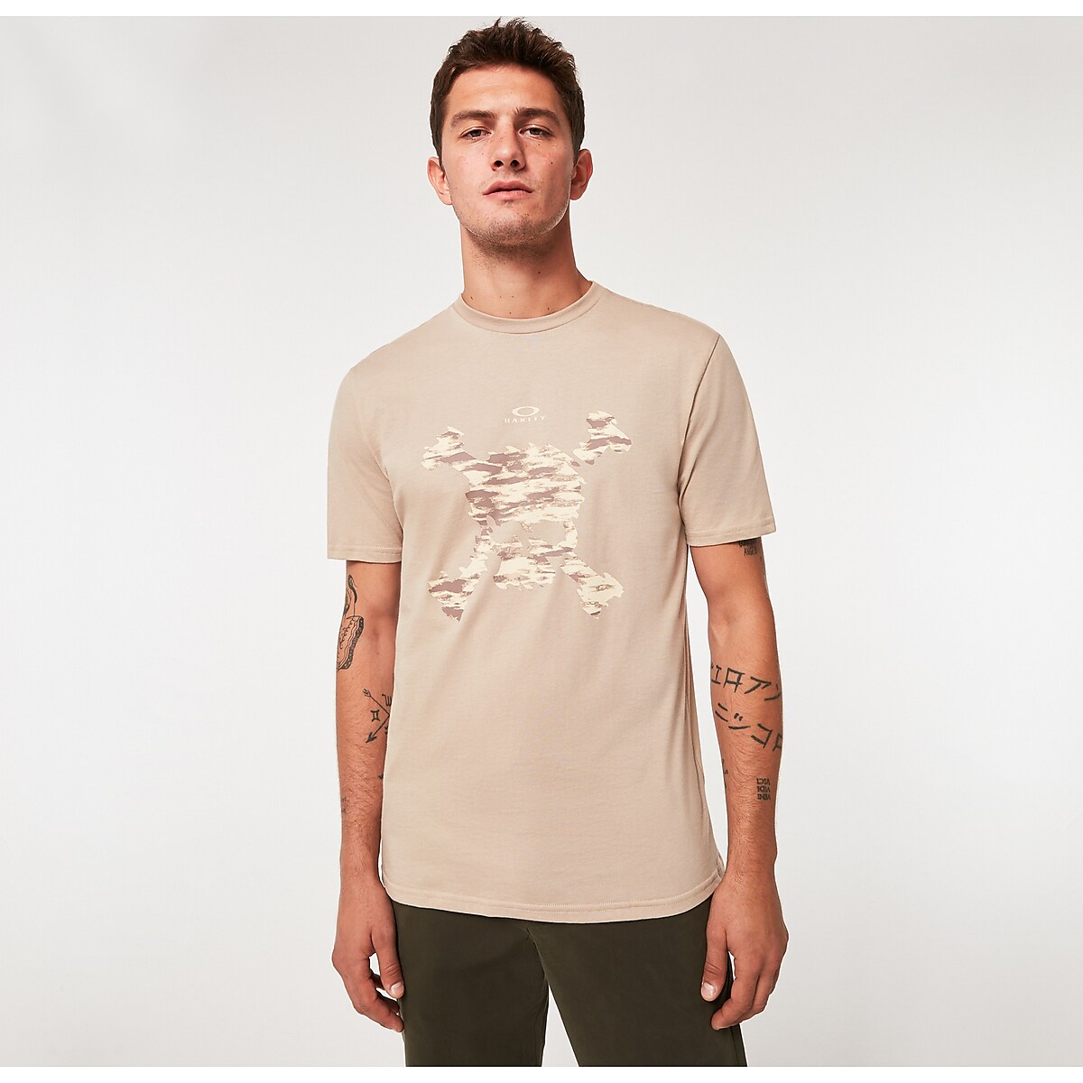 Oakley Oakley Camo Skull Tee - Blackout