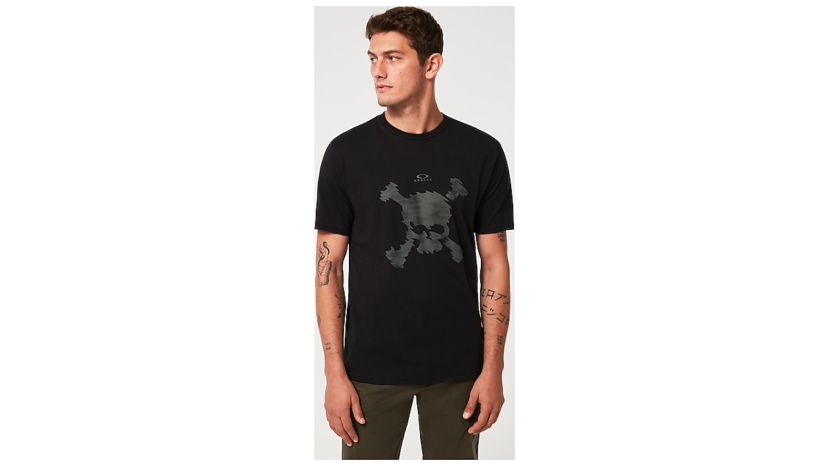 Oakley Camo Skull Tee shirt, blackout