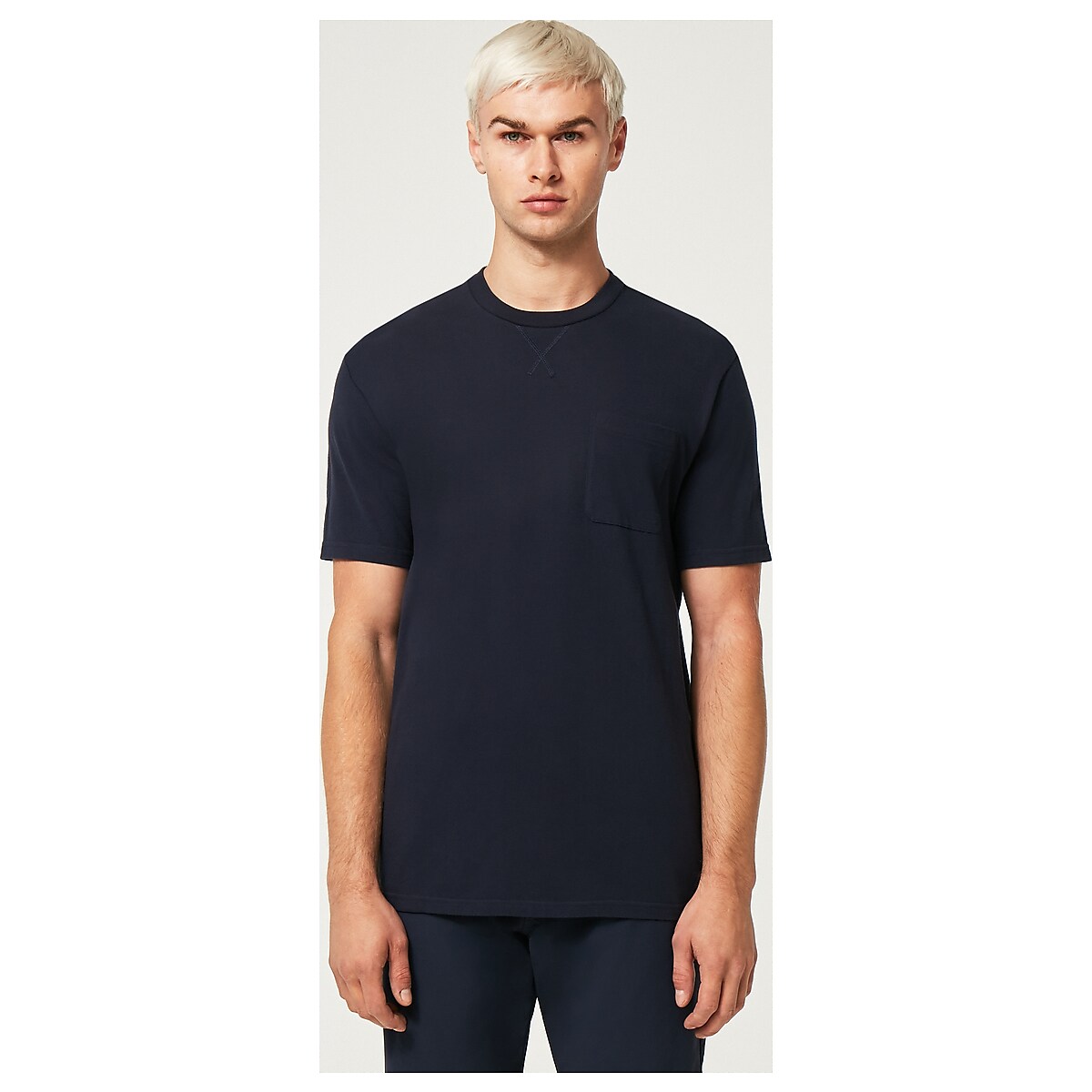 Damier Pocket Crew Neck T-shirt - Men - Ready-to-Wear