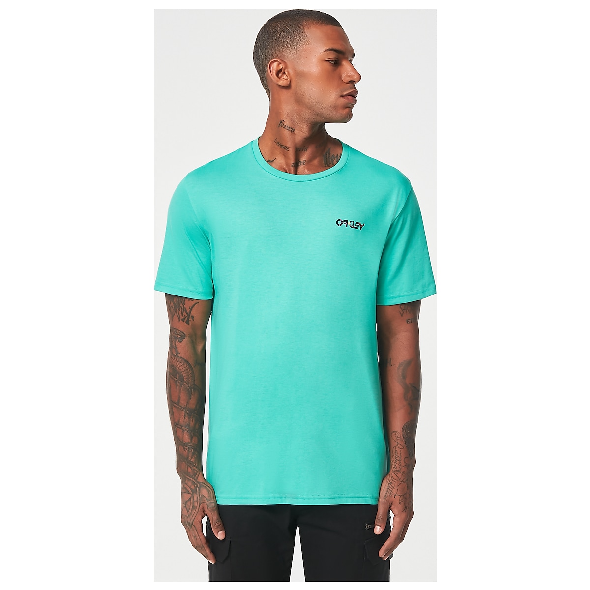 Oakley Wynwood Bark Rc Tee - White | Oakley® US