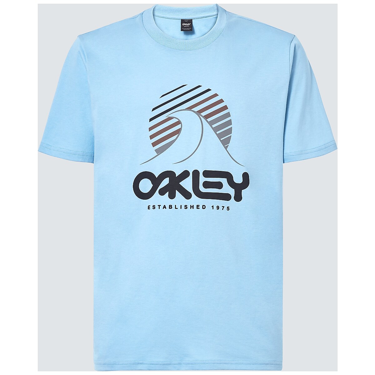 blue oakley logo | Sticker